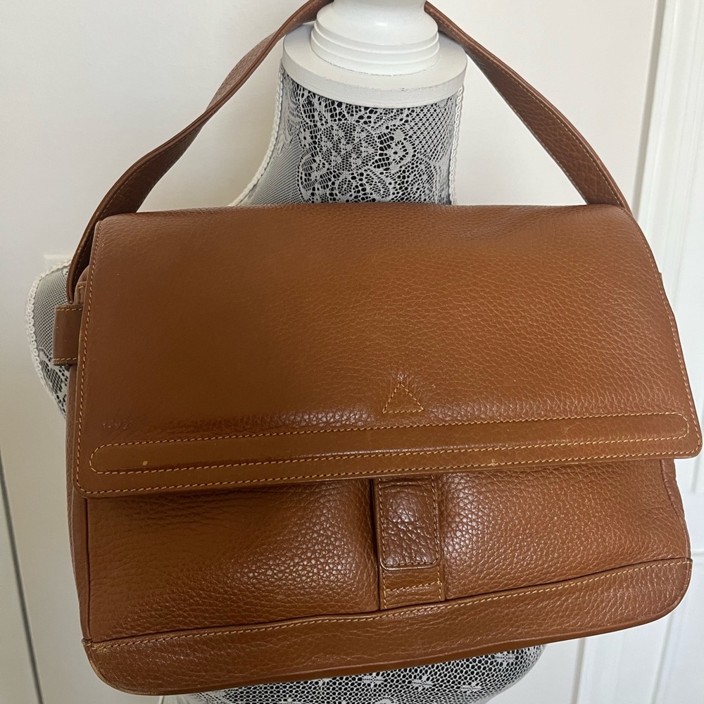 Gucci Brown Leather Shoulder Bag